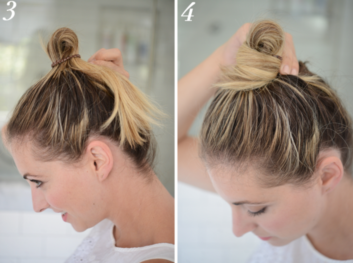 Как сделать каральку на голове из волос