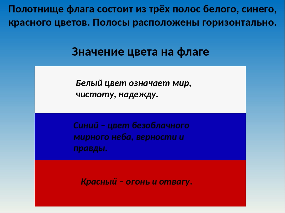 Флаг россии и флаг франции в чем разница