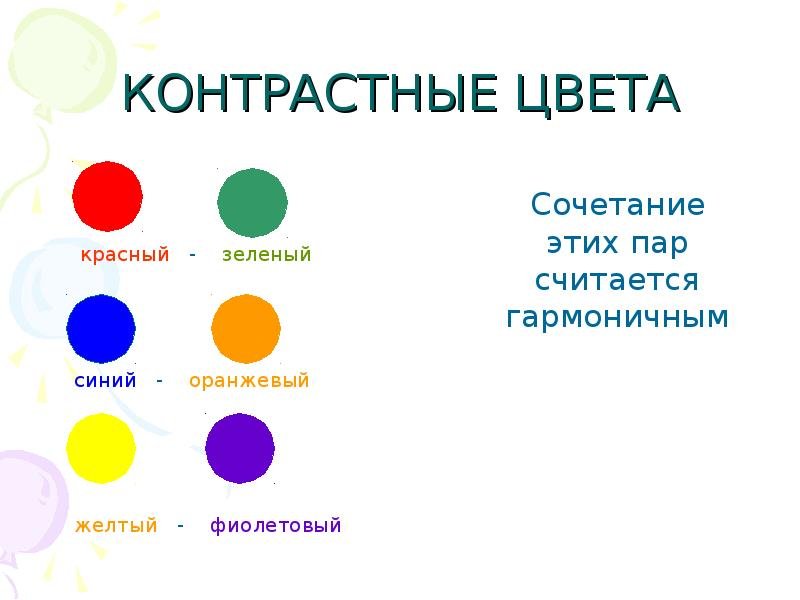 Как выбрать цвета для презентации