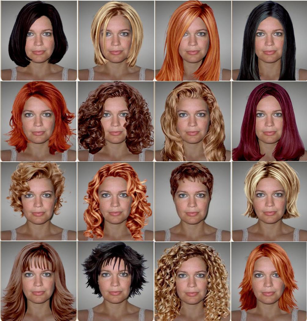Как смягчить черты лица при помощи цвета волос