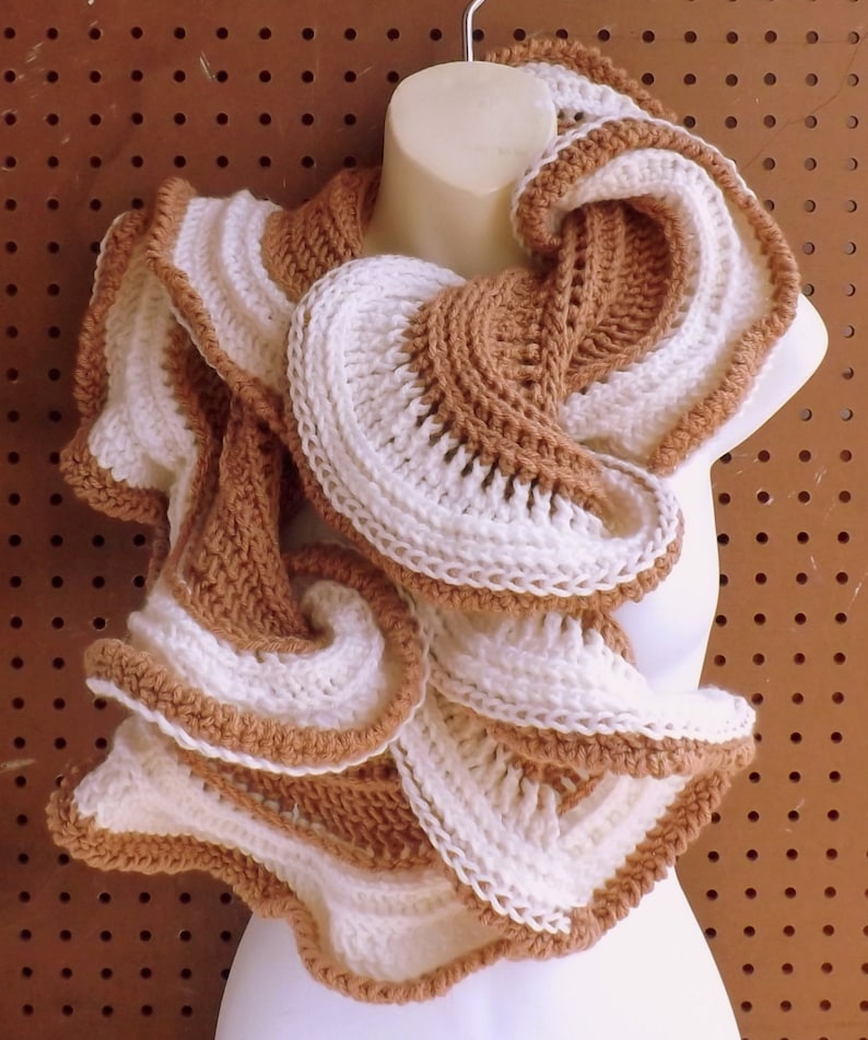 Вязание крючком шарфы