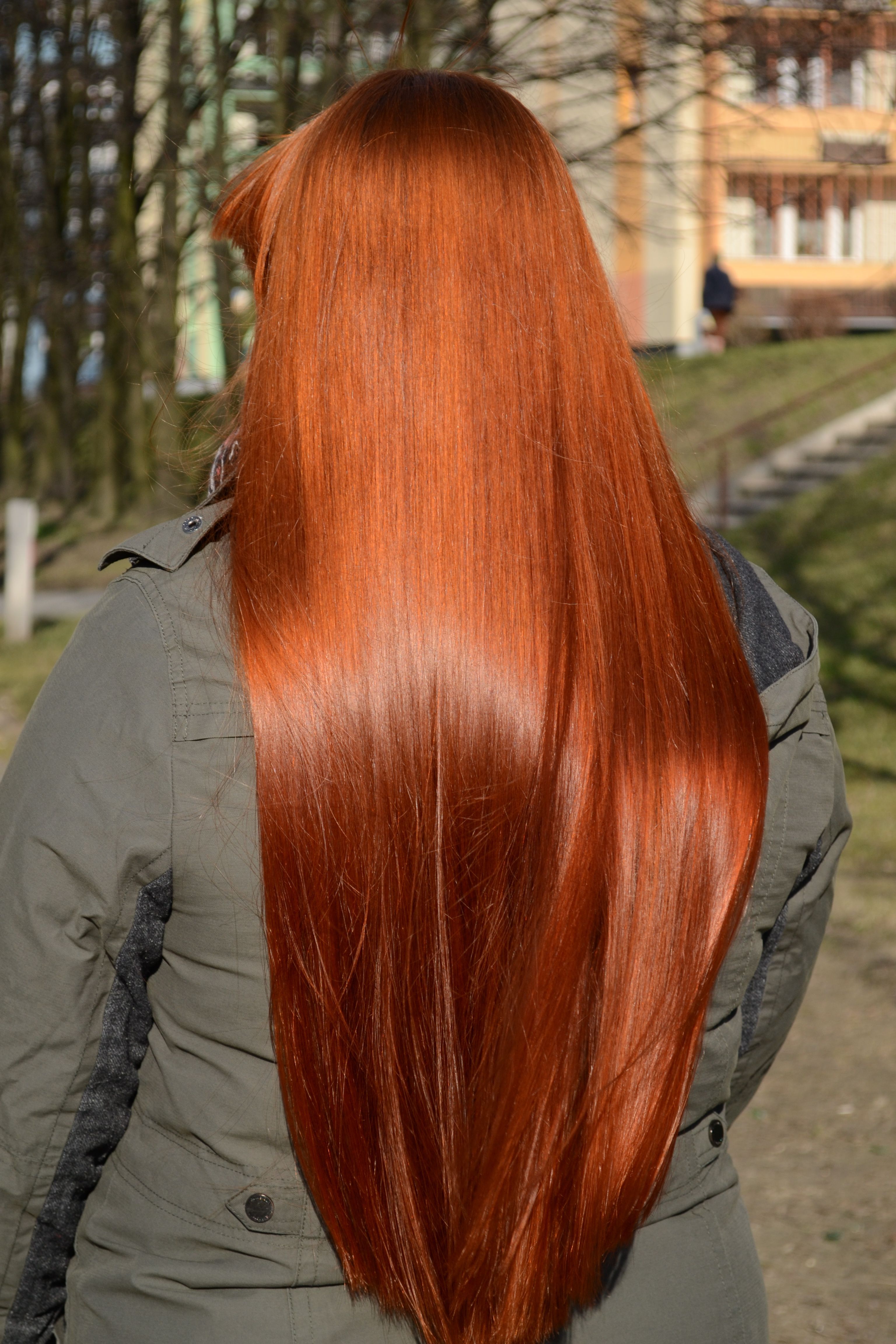 Использование рыжей хны для волос