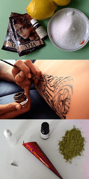 Как сделать тату в домашних условиях временную с помощью лака для волос