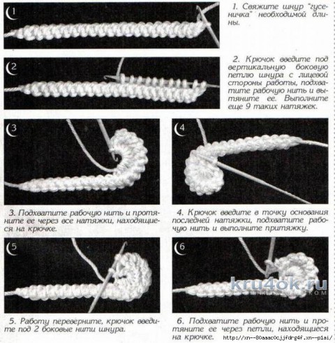 Схемы вязания берета крючком