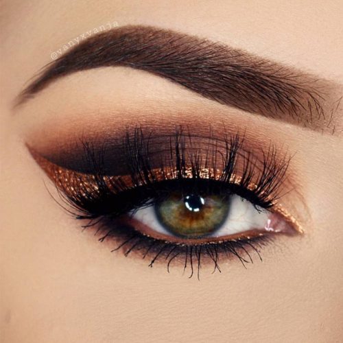 Smokey Brown and Gold