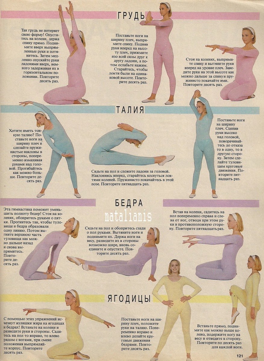 упражнения для мышц груди у женщин фото 114