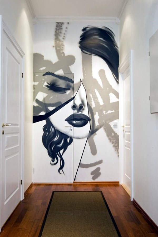 Elegant Wall Painting Ideas For Your Beloved Home (10)