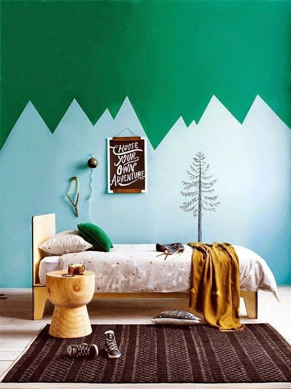 Elegant Wall Painting Ideas For Your Beloved Home (26)
