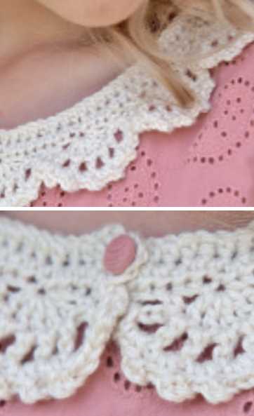 Free Crochet Pattern for a Lace Collar