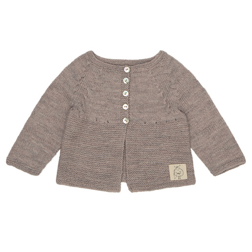 Raglan sleeve baby cardigan free knitting pattern