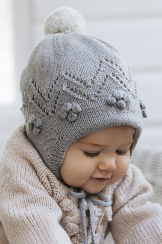 Free baby cap knitting pattern